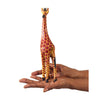 Handcrafted Jacaranda Giraffe Figurine