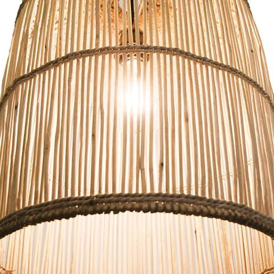 Handmade Malawi Rattan Pendant Light