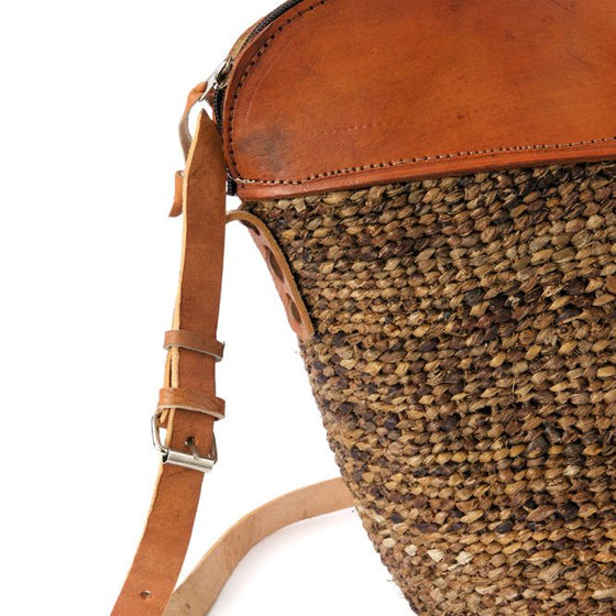 Woven Banana Fiber Handbag